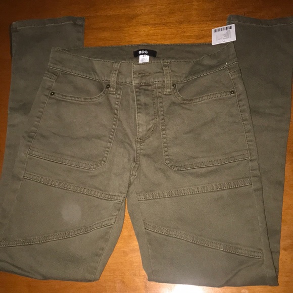 Urban Outfitters Denim - NWT UO BDG Green Skinny Pants Size 27